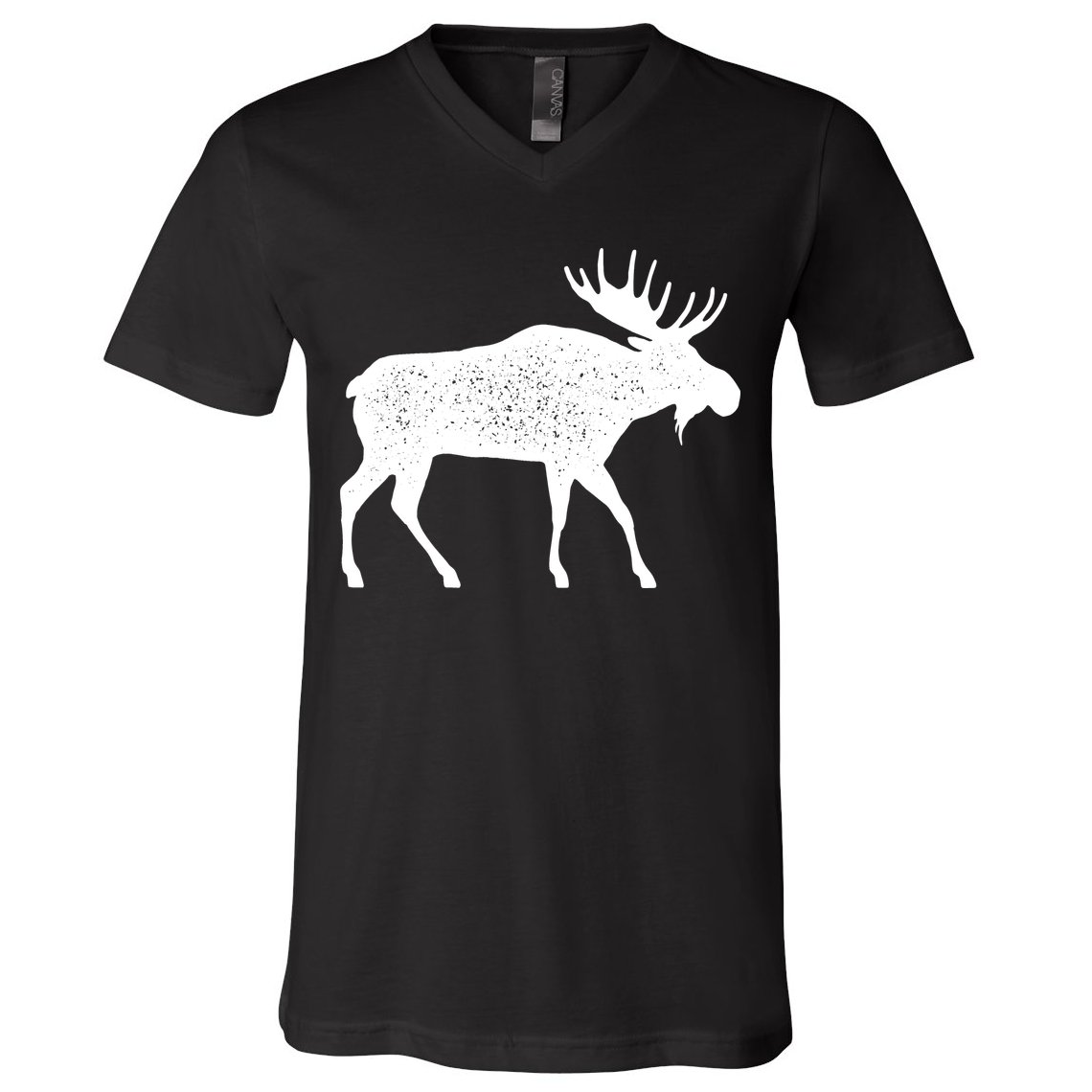 Vintage Moose V-Neck T-Shirt