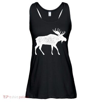 Vintage Moose Ladies Essential Flowy Tank