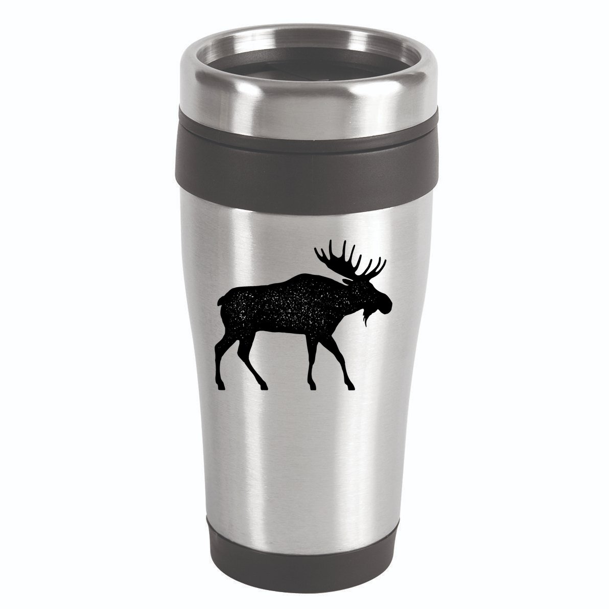 Vintage Moose 16oz Travel Tumbler