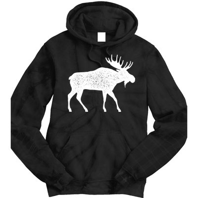 Vintage Moose Tie Dye Hoodie