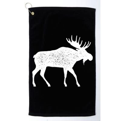 Vintage Moose Platinum Collection Golf Towel