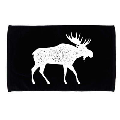 Vintage Moose Microfiber Hand Towel