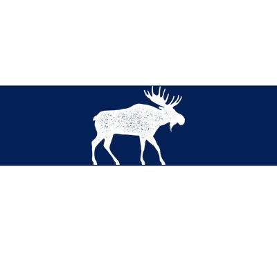 Vintage Moose Bumper Sticker