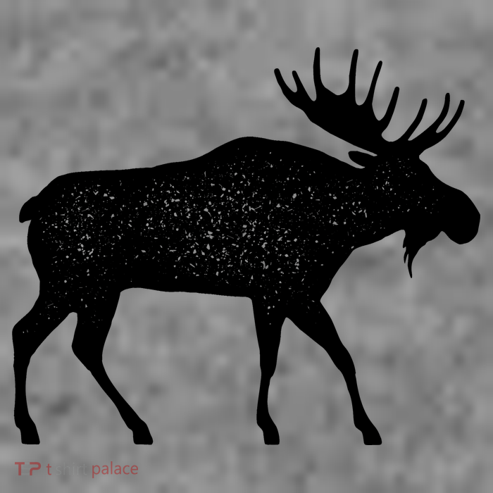 Vintage Moose Tall T-Shirt