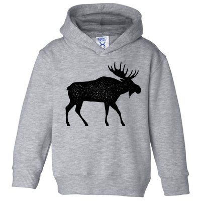 Vintage Moose Toddler Hoodie