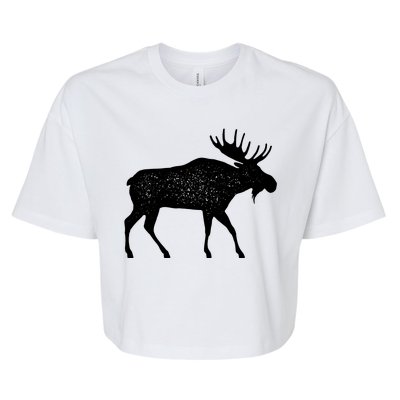 Vintage Moose Bella+Canvas Jersey Crop Tee