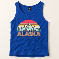 Vintage Mountains Of Alaska Tank Top