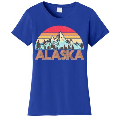 Vintage Mountains Of Alaska Women's T-Shirt