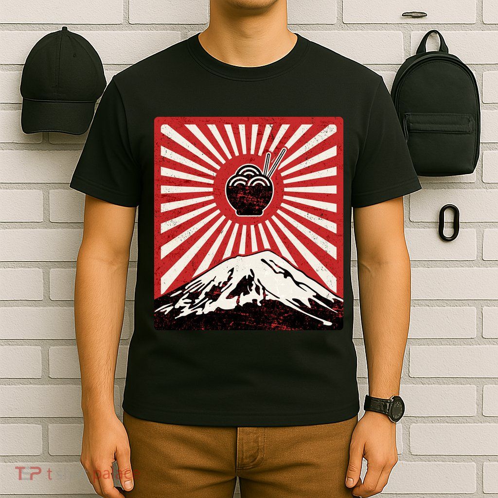 Vintage Mt Fuji Ramen T-Shirt