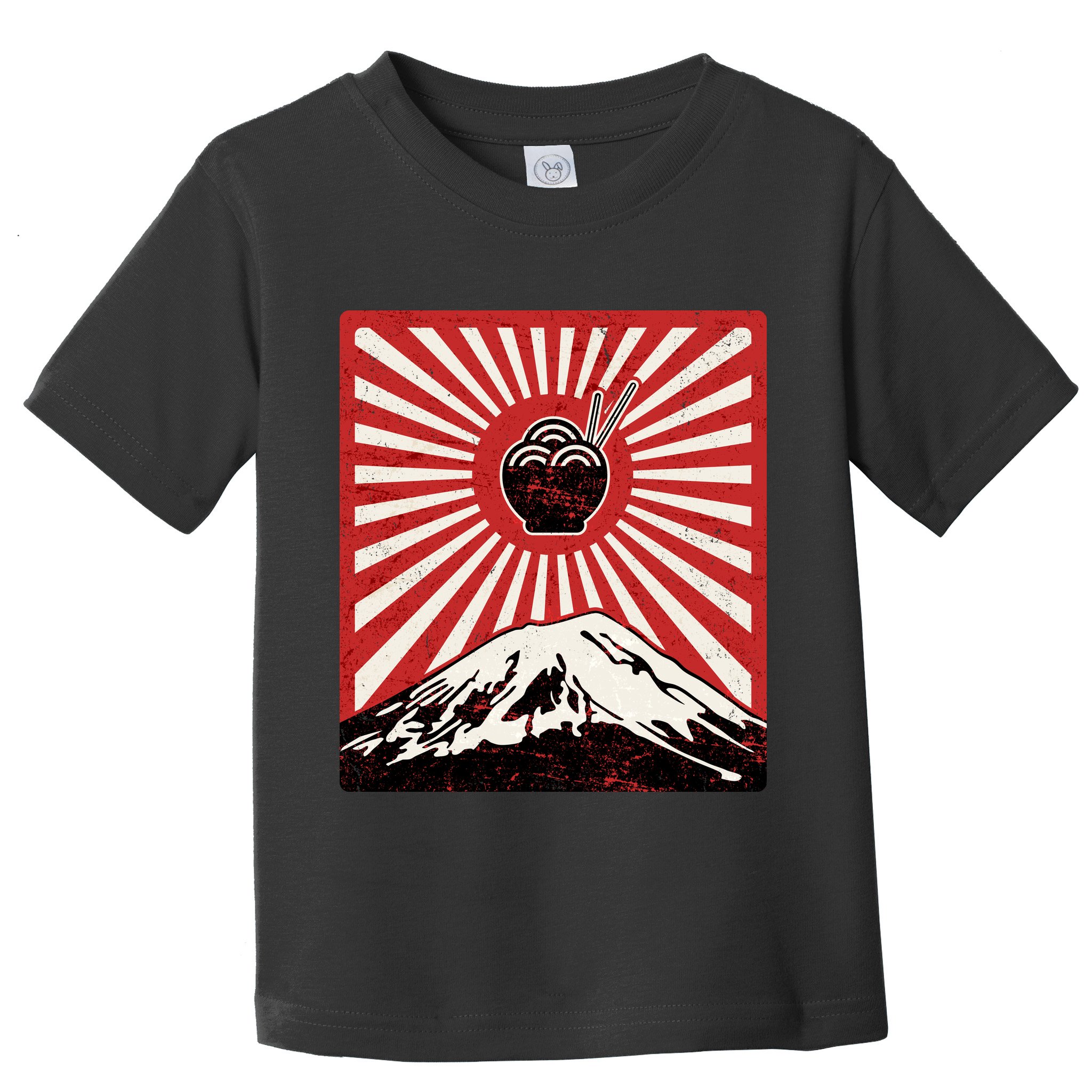 Vintage Mt Fuji Ramen Toddler T-Shirt
