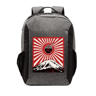 Vintage Mt Fuji Ramen Vector Backpack