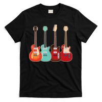 Vintage Multi Guitars Music T-Shirt