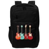 Vintage Multi Guitars Music Impact Tech Backpack