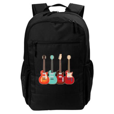 Vintage Multi Guitars Music Backpack