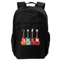 Vintage Multi Guitars Music Backpack