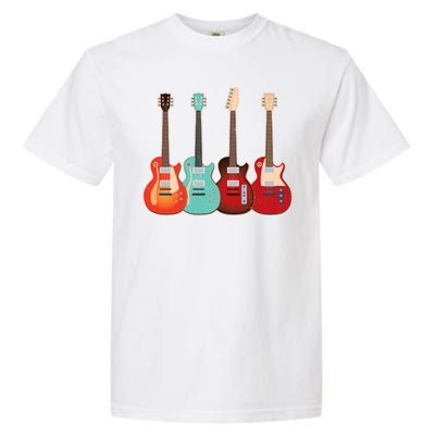 Vintage Multi Guitars Music Garment-Dyed Heavyweight T-Shirt