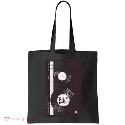 Vintage Music Cassette Tape Classic Bag