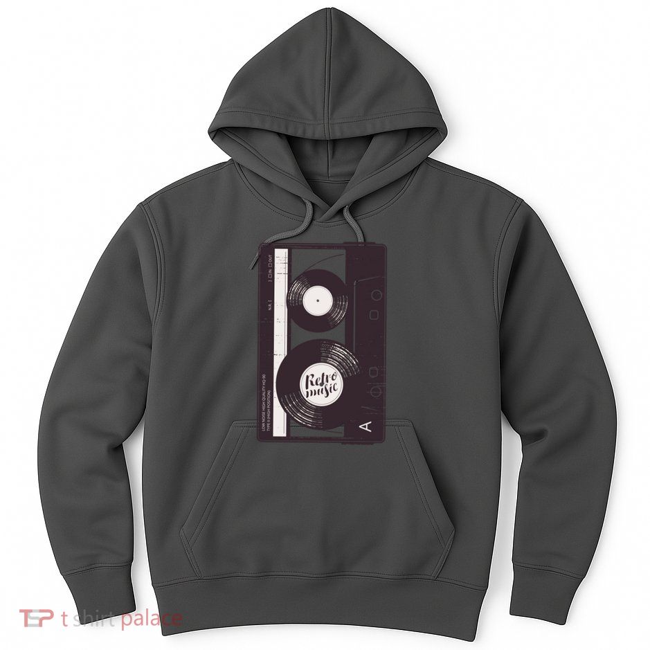 Vintage Music Cassette Tape Classic Hoodie