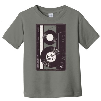 Vintage Music Cassette Tape Classic Toddler T-Shirt