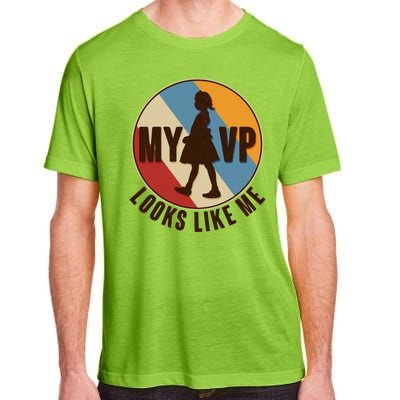 Vintage My VP Looks Like Me Ruby Bridges Emblem Adult ChromaSoft Performance T-Shirt