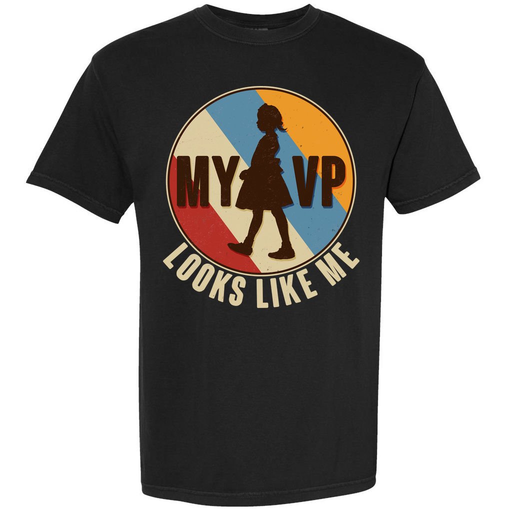 Vintage My VP Looks Like Me Ruby Bridges Emblem Comfort Colors T-Shirt