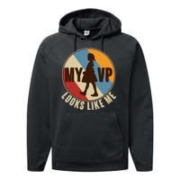 Vintage My VP Looks Like Me Ruby Bridges Emblem Performance Fleece Hoodie