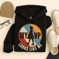 Vintage My VP Looks Like Me Ruby Bridges Emblem Hoodie