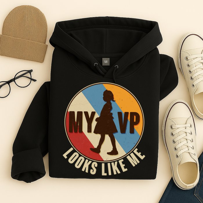 Vintage My VP Looks Like Me Ruby Bridges Emblem Hoodie