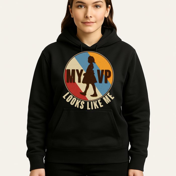 Vintage My VP Looks Like Me Ruby Bridges Emblem Hoodie