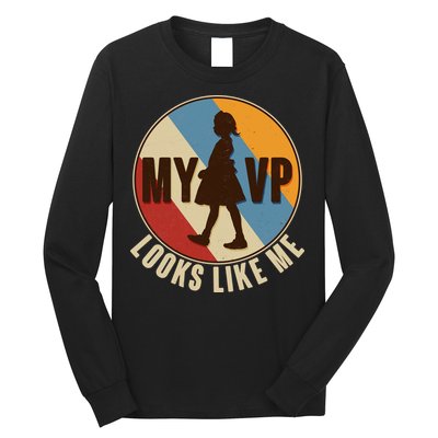 Vintage My VP Looks Like Me Ruby Bridges Emblem Long Sleeve Shirt