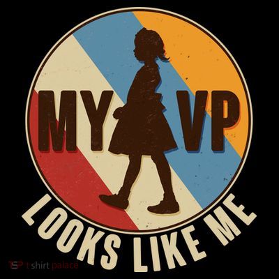 Vintage My VP Looks Like Me Ruby Bridges Emblem T-Shirt