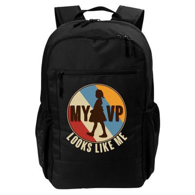 Vintage My VP Looks Like Me Ruby Bridges Emblem Backpack