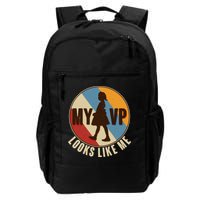 Vintage My VP Looks Like Me Ruby Bridges Emblem Backpack