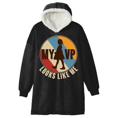 Vintage My VP Looks Like Me Ruby Bridges Emblem Hooded Wearable Blanket