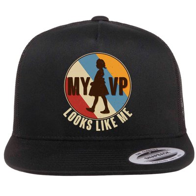 Vintage My VP Looks Like Me Ruby Bridges Emblem Flatbill Hat