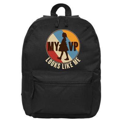 Vintage My VP Looks Like Me Ruby Bridges Emblem 16 in Basic Backpack
