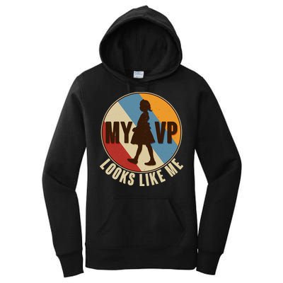 Vintage My VP Looks Like Me Ruby Bridges Emblem Women's Pullover Hoodie