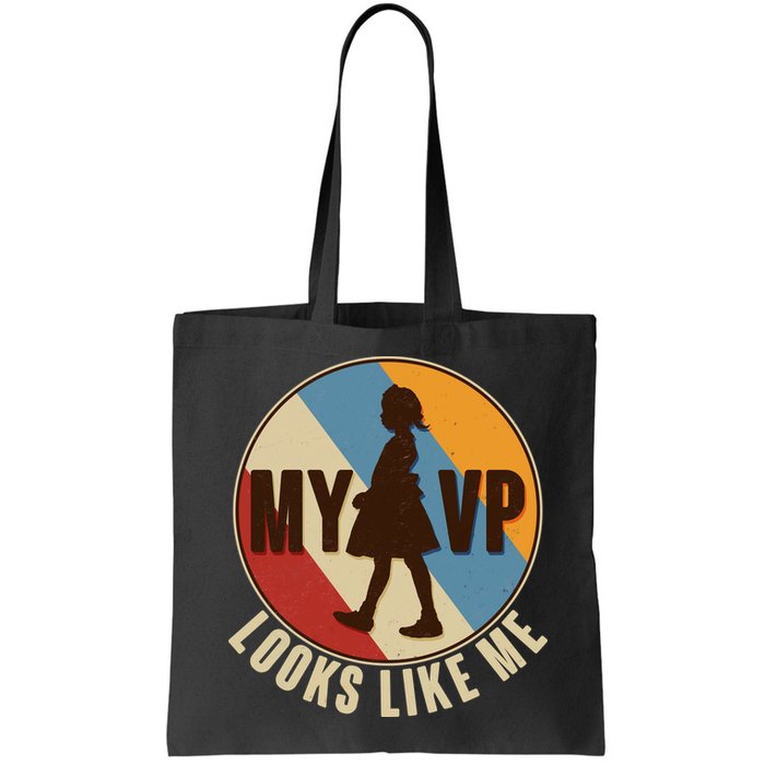 Vintage My VP Looks Like Me Ruby Bridges Emblem Bag
