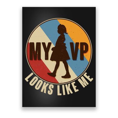 Vintage My VP Looks Like Me Ruby Bridges Emblem Poster