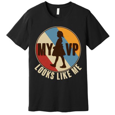 Vintage My VP Looks Like Me Ruby Bridges Emblem Premium T-Shirt