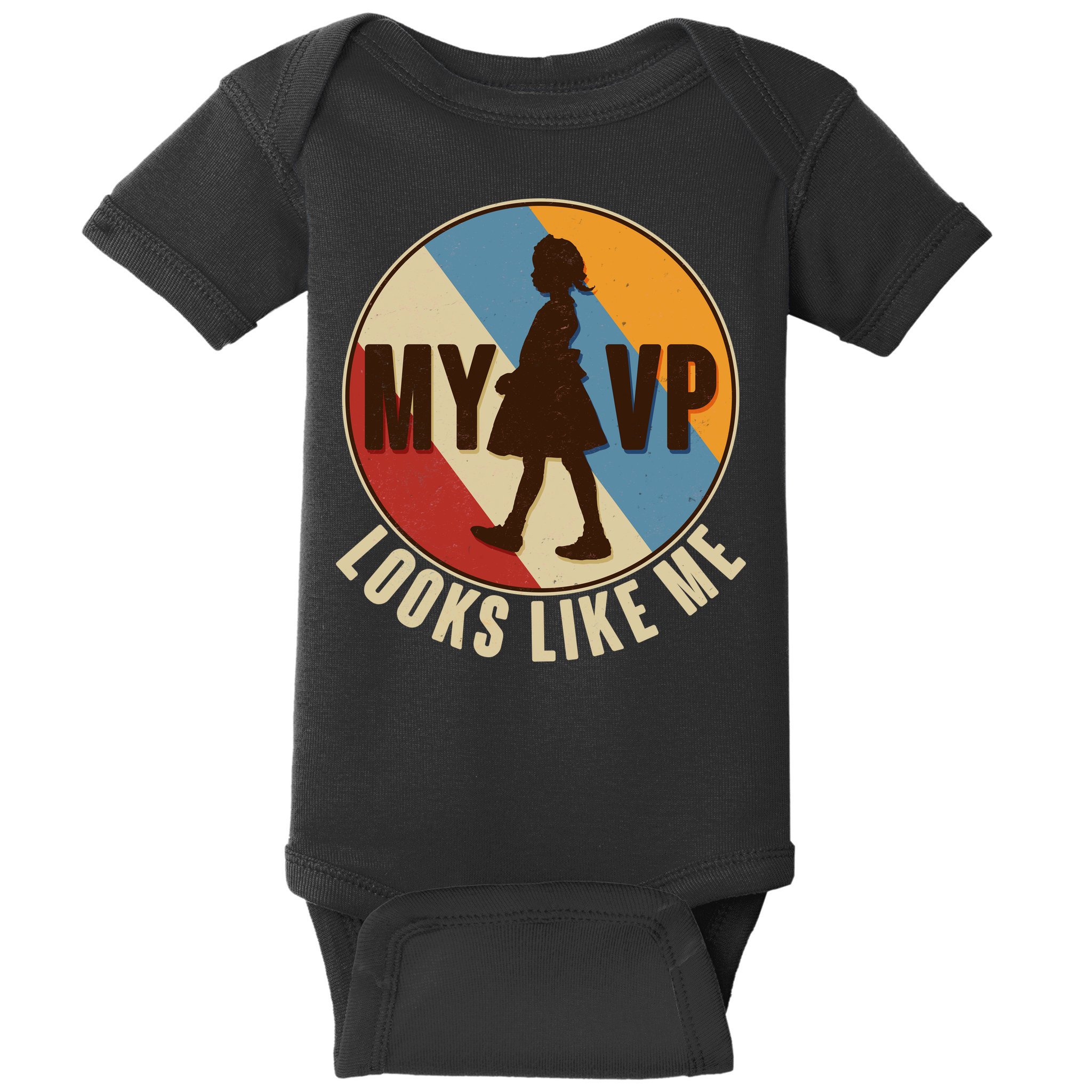Vintage My VP Looks Like Me Ruby Bridges Emblem Baby Bodysuit