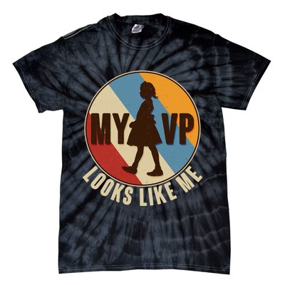 Vintage My VP Looks Like Me Ruby Bridges Emblem Tie-Dye T-Shirt