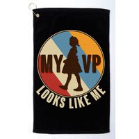 Vintage My VP Looks Like Me Ruby Bridges Emblem Golf Towel