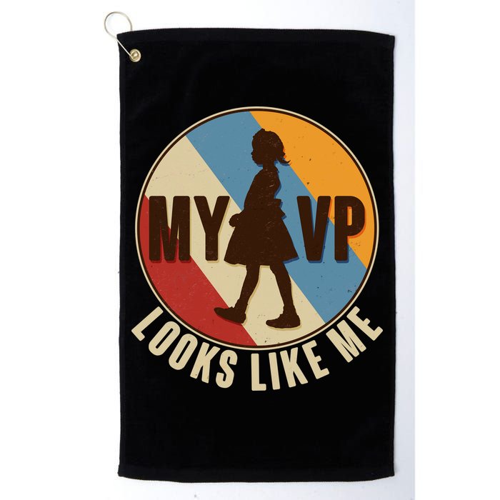 Vintage My VP Looks Like Me Ruby Bridges Emblem Golf Towel