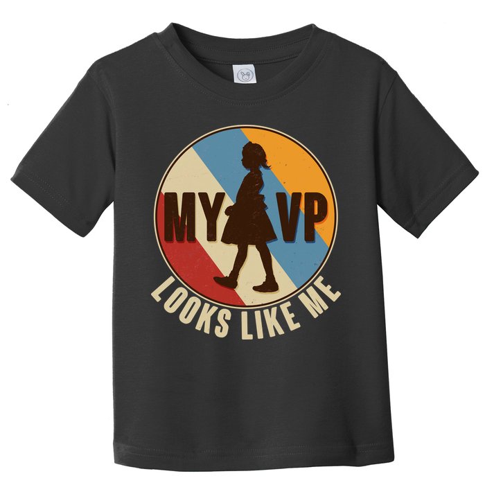 Vintage My VP Looks Like Me Ruby Bridges Emblem Toddler T-Shirt