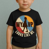 Vintage My VP Looks Like Me Ruby Bridges Emblem Toddler T-Shirt