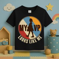 Vintage My VP Looks Like Me Ruby Bridges Emblem Toddler T-Shirt