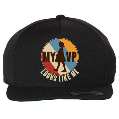 Vintage My VP Looks Like Me Ruby Bridges Emblem Wool Snapback Cap