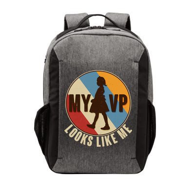 Vintage My VP Looks Like Me Ruby Bridges Emblem Vector Backpack