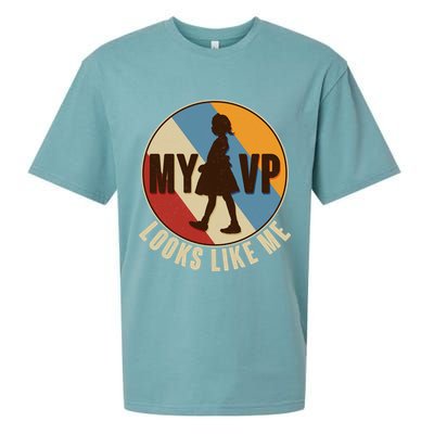 Vintage My VP Looks Like Me Ruby Bridges Emblem Sueded Cloud Jersey T-Shirt